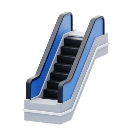 Escalator  3D Icon