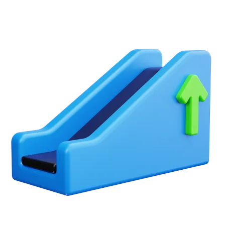 Escalator  3D Icon