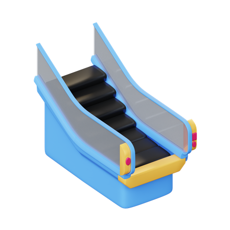 Escalator  3D Icon