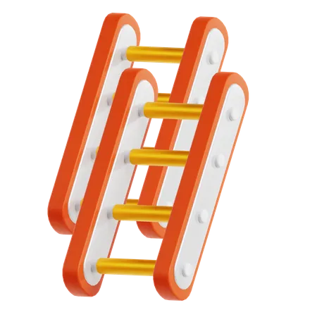 Escalera  3D Icon