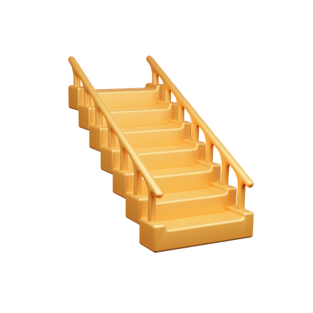 Escalera  3D Icon