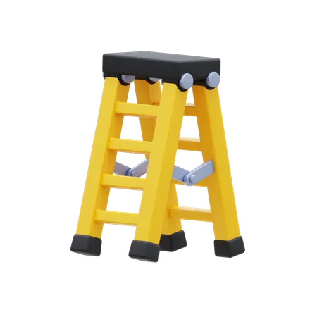 Escalera  3D Icon