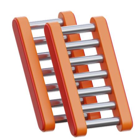 Escalera  3D Icon