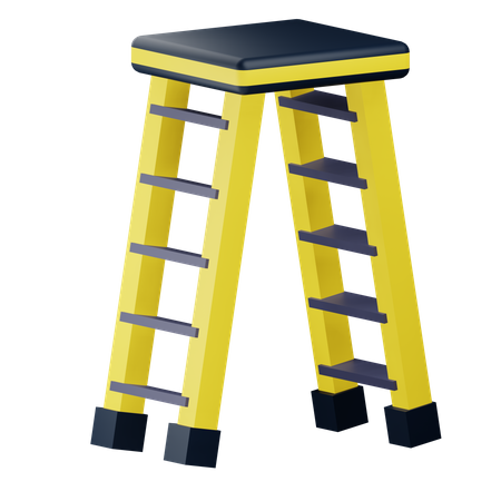 Escalera  3D Icon