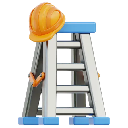 Escalera de construccion  3D Icon