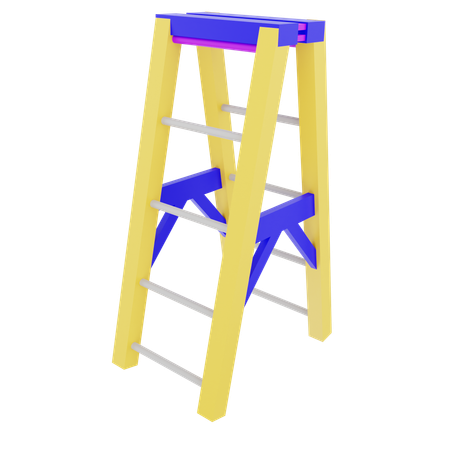 Escalera de construccion  3D Icon