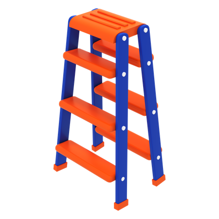 Escalera de mano  3D Icon