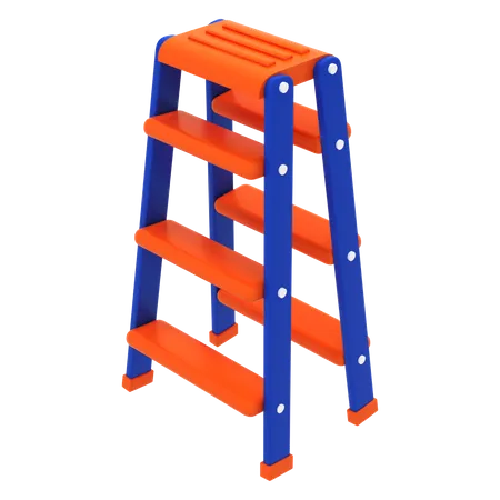 Escalera de mano  3D Icon