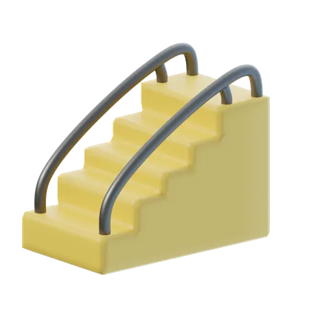 Escaliers  3D Icon