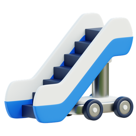 Escaliers d'avion  3D Icon