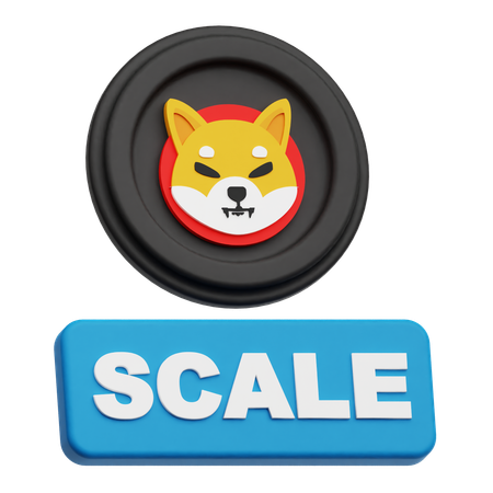 Escama shiba inu  3D Icon