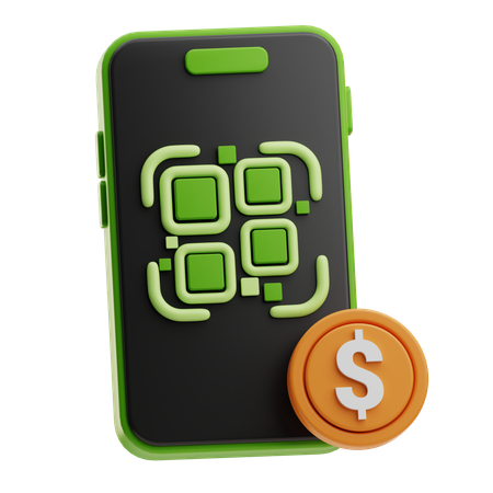 Escanear qr  3D Icon