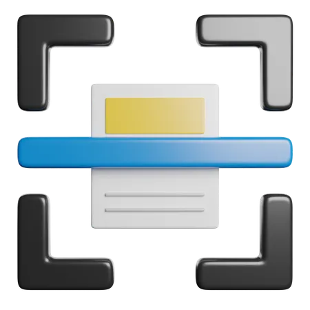 Escanear  3D Icon