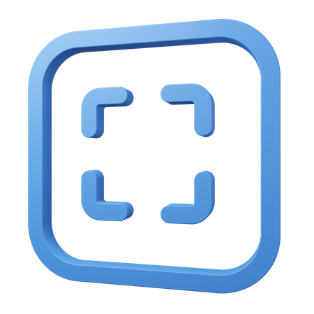 Escanear  3D Icon