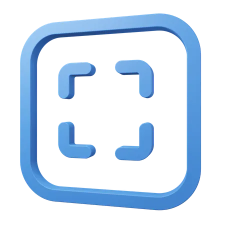 Escanear  3D Icon