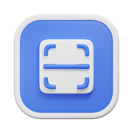 Escanear  3D Icon