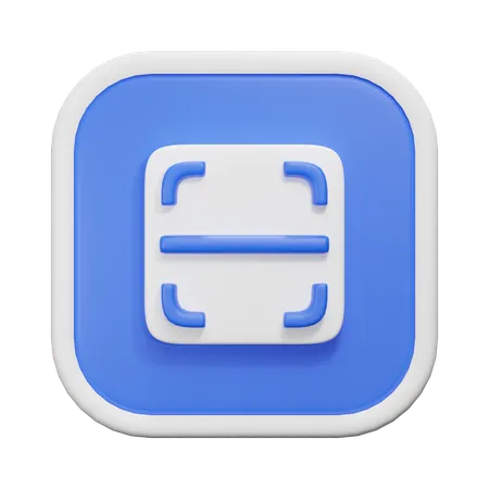 Escanear  3D Icon