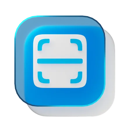 Escanear  3D Icon