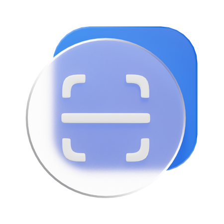 Escanear  3D Icon