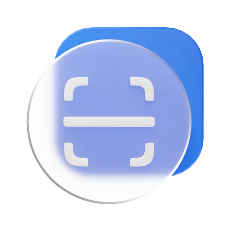 Escanear  3D Icon