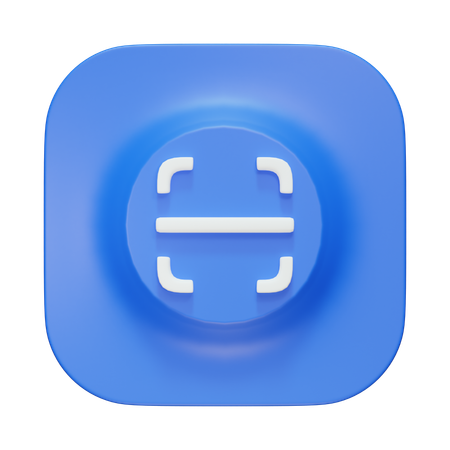 Escanear  3D Icon