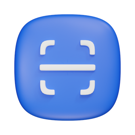 Escanear  3D Icon