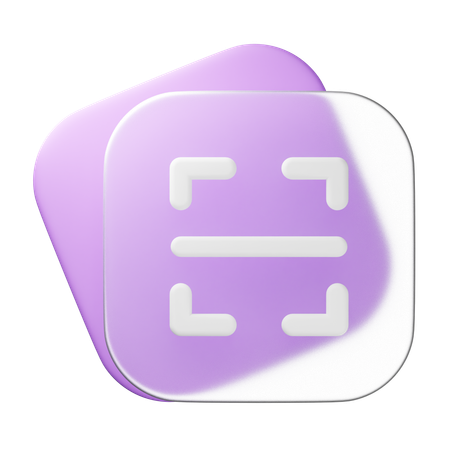 Escanear  3D Icon