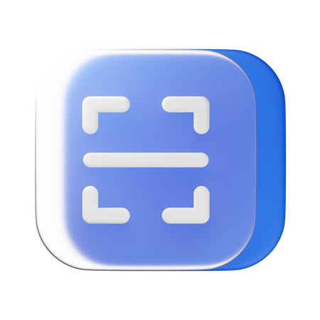 Escanear  3D Icon