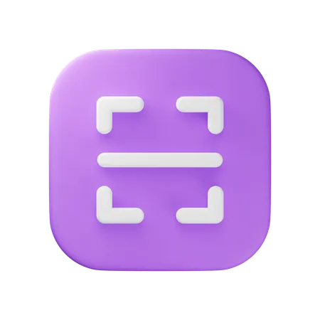 Escanear  3D Icon