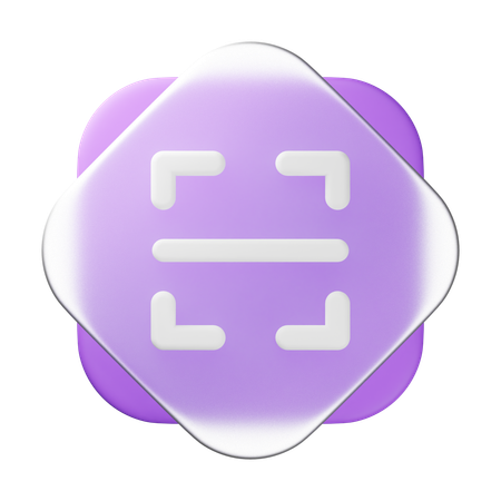 Escanear  3D Icon