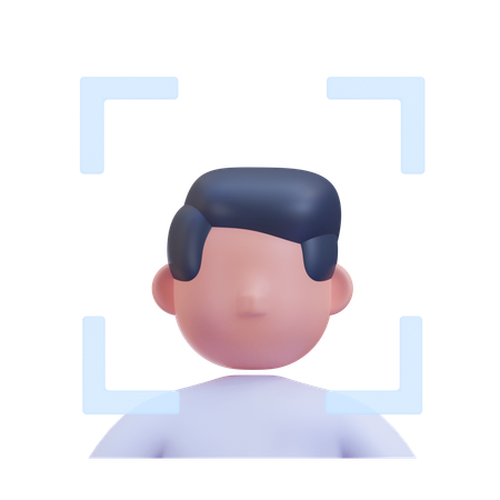 Escaneo facial  3D Icon