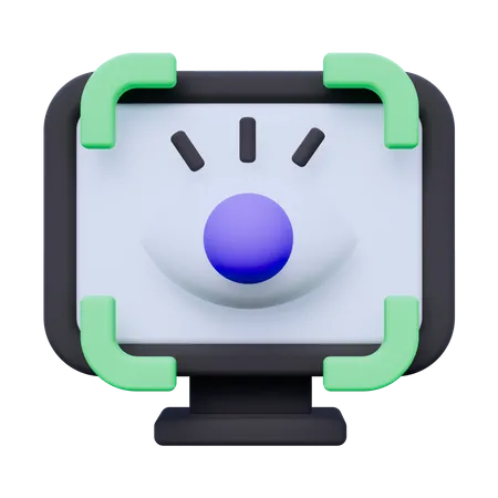 Escanear computadora  3D Icon