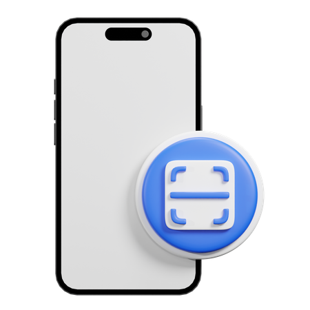 Escaneo de telefono  3D Icon