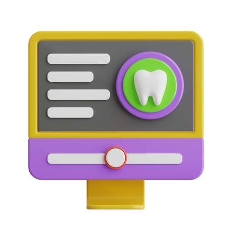 Escaneo dental  3D Icon