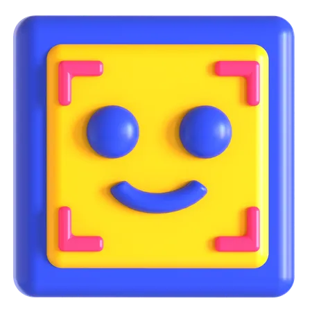 Escaneo facial  3D Icon