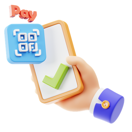 Escaneo qr  3D Icon