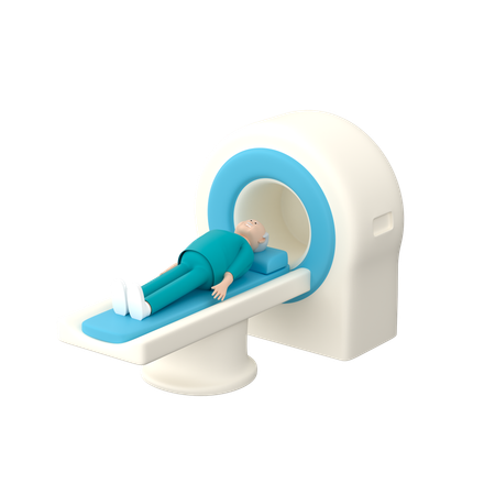 Escáner de resonancia magnética  3D Icon