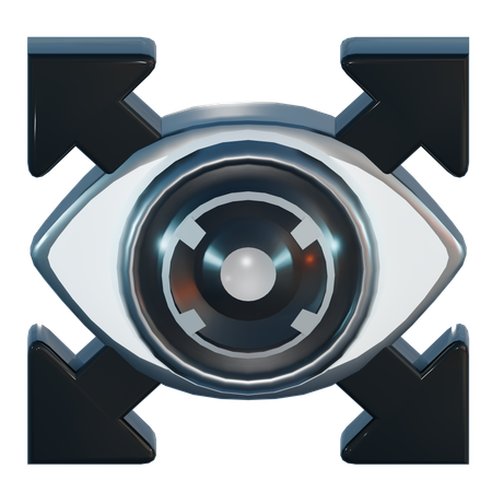 Escáner ocular  3D Icon
