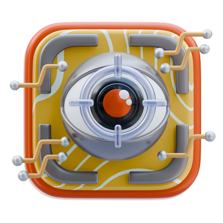 Escáner ocular  3D Icon