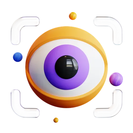 Escáner ocular  3D Icon