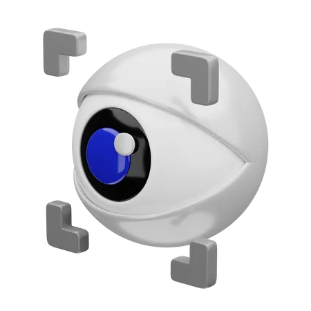 Escáner ocular  3D Icon