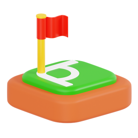 Escanteio  3D Icon