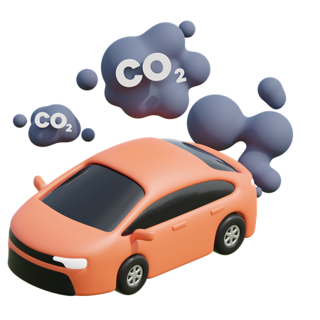 Escape de gas  3D Icon