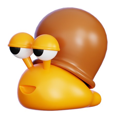Escargot  3D Icon