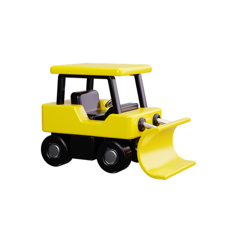 Escavadeira  3D Icon