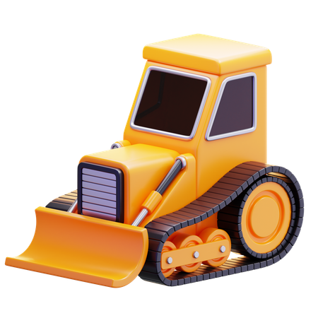 Escavadeira  3D Icon