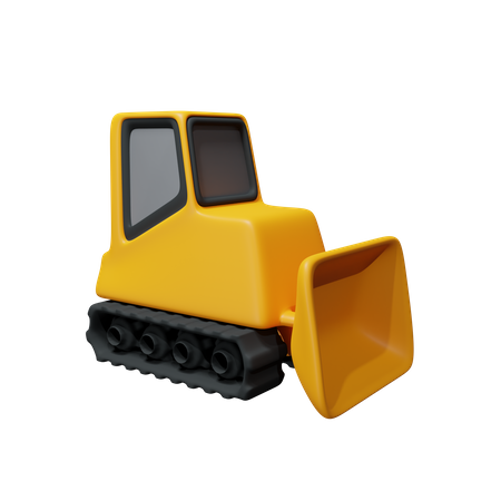 Escavadeira  3D Icon