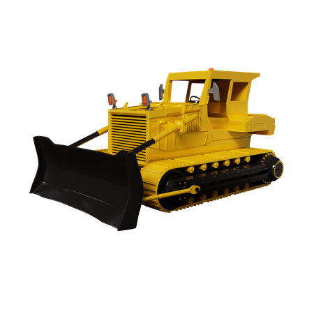 Escavadeira  3D Icon