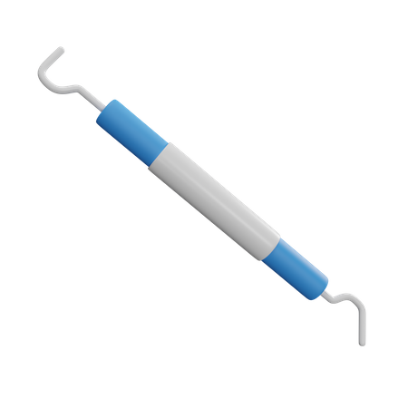 Escavadeira dentária  3D Icon