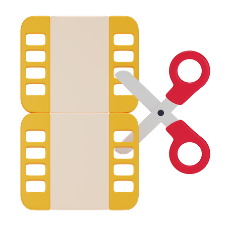 Escena de corte  3D Icon